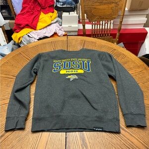 Charcoal SDSU Mom Sweatshirt